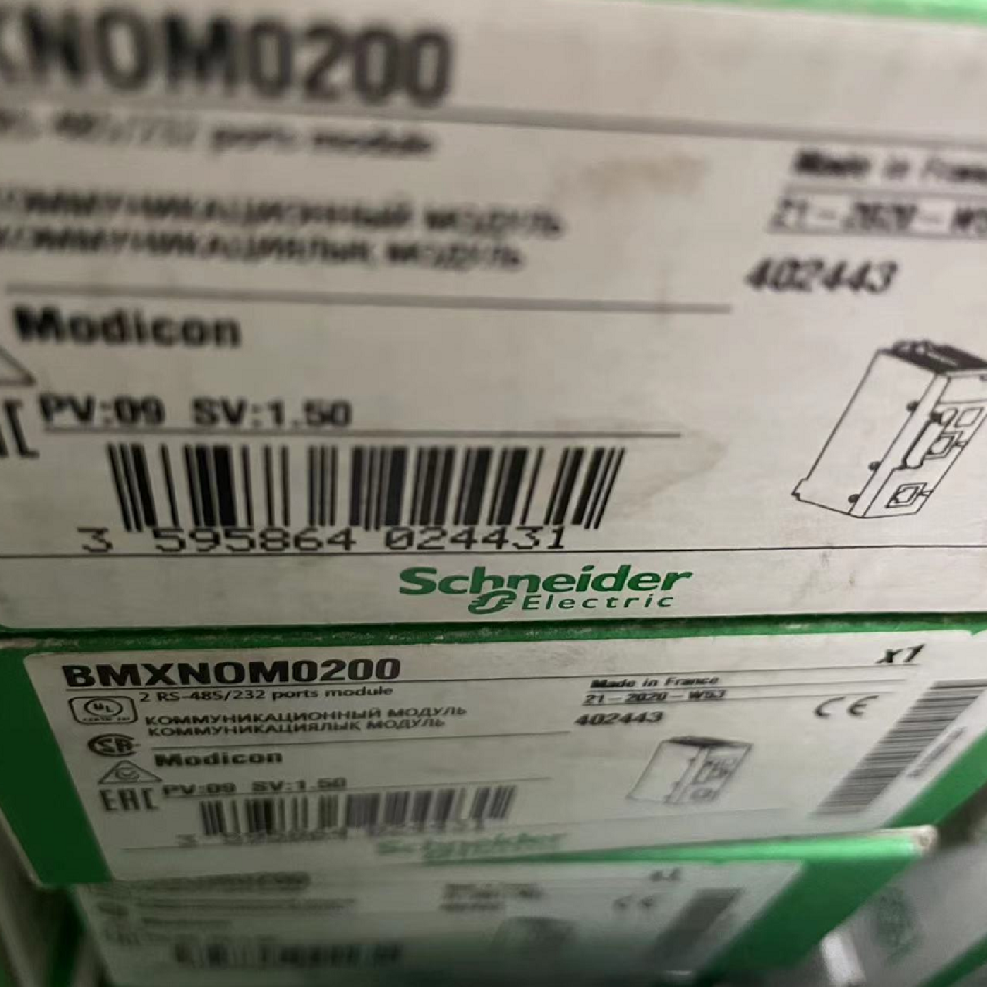 议价施耐德通信模块BMXNOM0200H BMXNOM0200全新现货