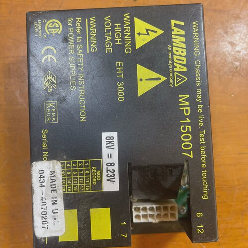 询价-LAMBDA高压电源MP15007件型号EHT30