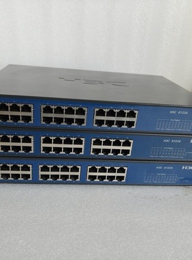 二手H3CS122424口全千兆企业级交换机实物图片-议价