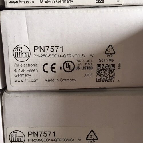 配件IFM易福门PN7571议价