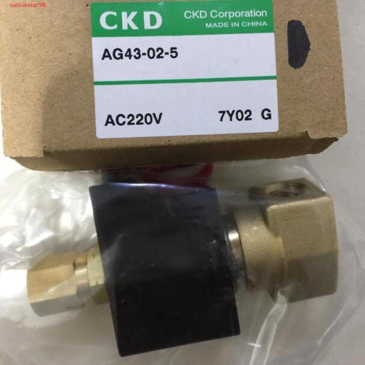 配件全新原厂真品CKD电磁阀AG43-02-5-AC220VAG43-02-议价