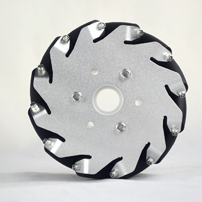 一套(4个)127mm轻载型麦克纳姆轮(mecanumwheel)带赛钢14198S