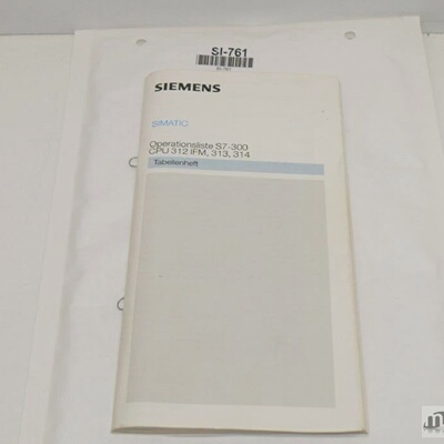 议价Simatic S7300 Tabellenheft Ewa 4Neb 710 603201适用