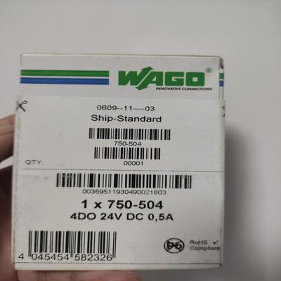 WAGO万可750-504模块，没开封询价