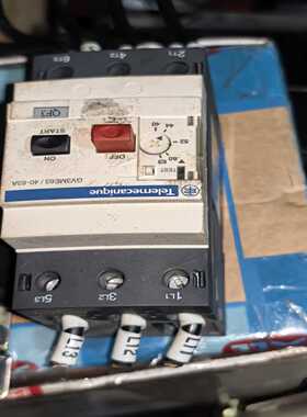 施耐德Telemecanique马达保护器GV3ME63/4--议价商品
