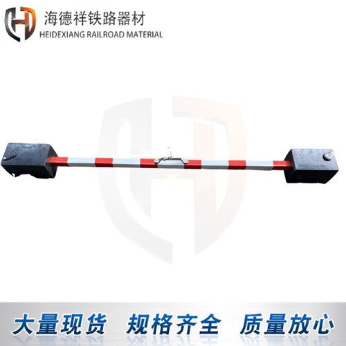 铁路防溜枕木便携式橡胶PR防溜车枕木铁路斜槽双头防溜枕木