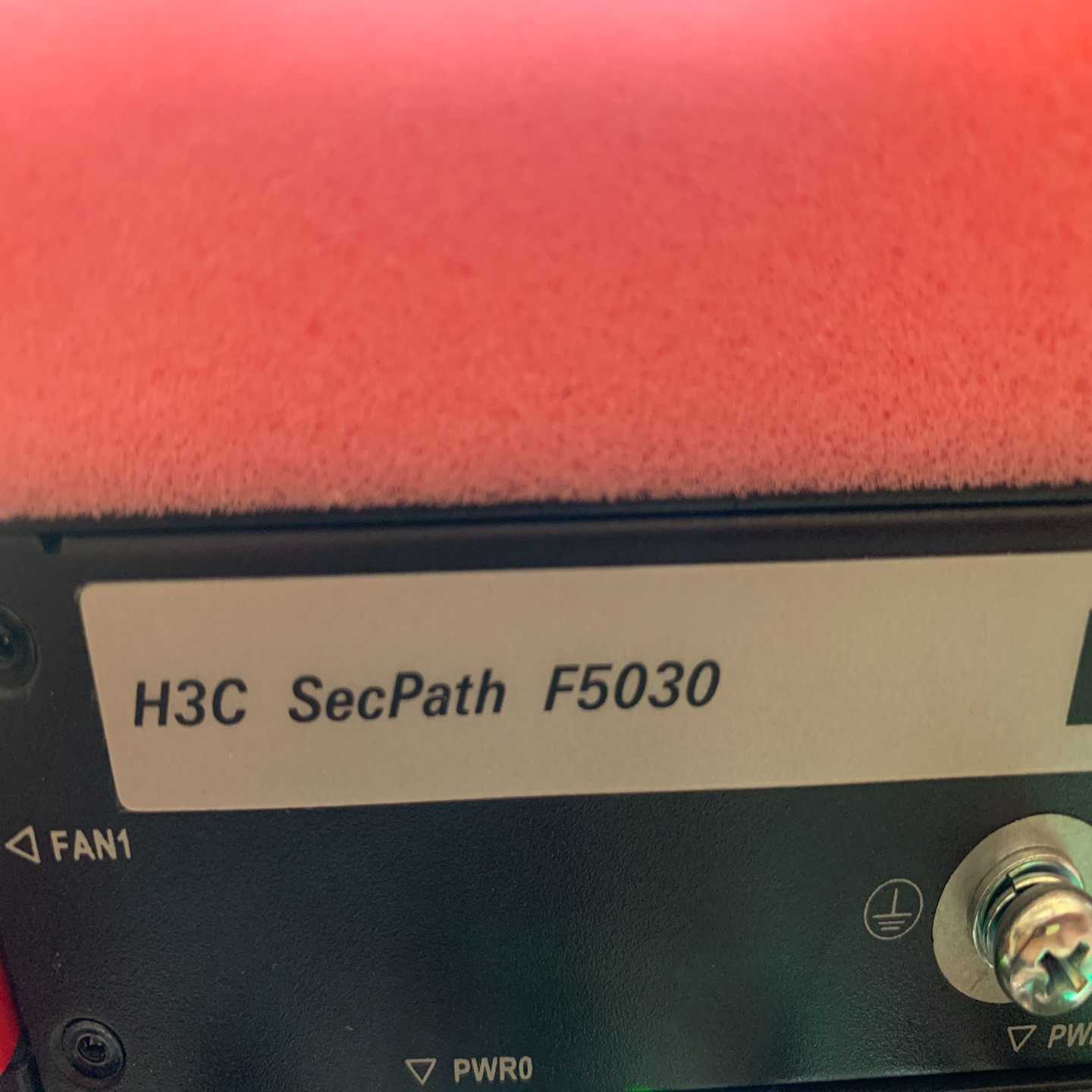 H3C SecPath F5030主机，可选配置：双电源双风