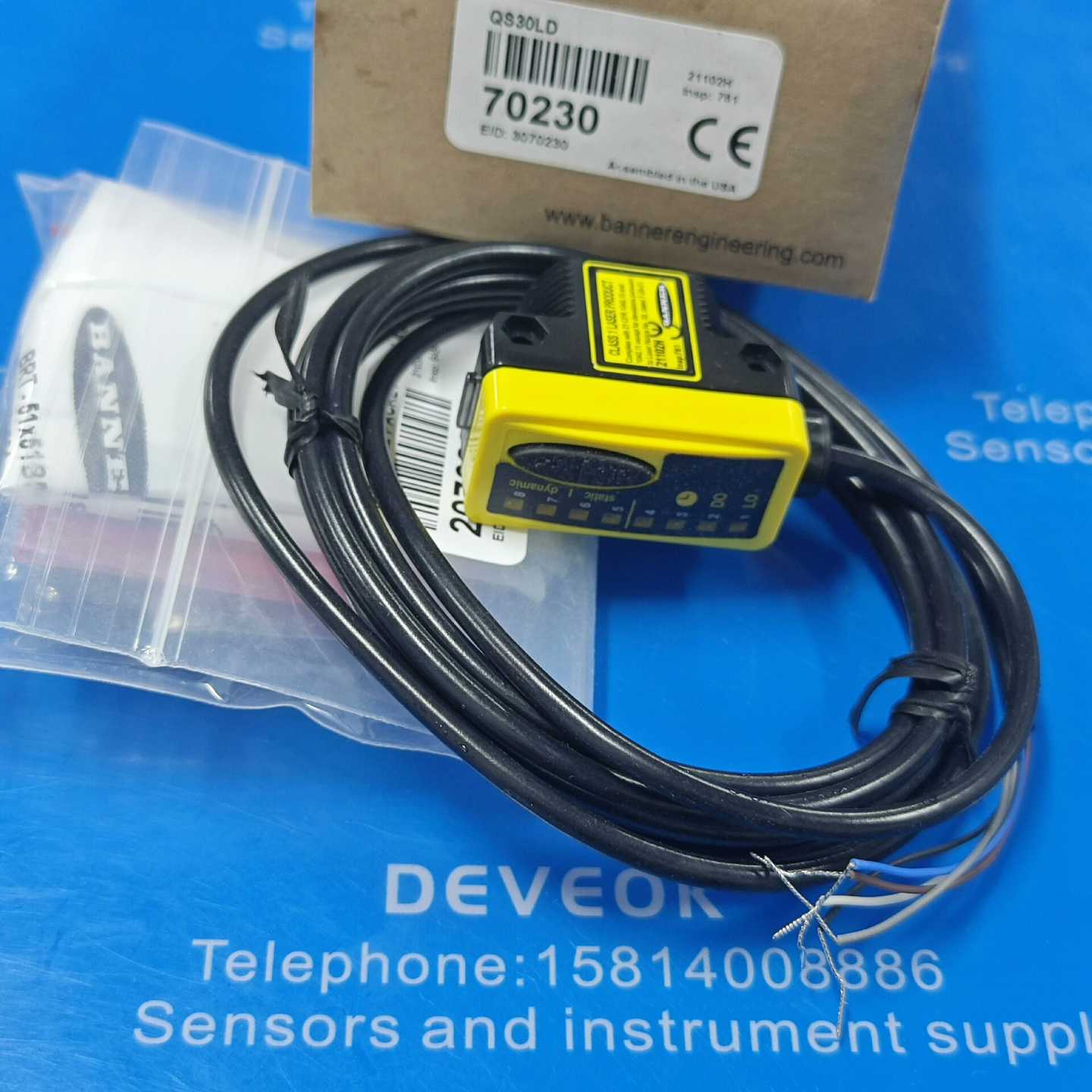 【议价】BANNER邦纳光电开关S30LD,QS30LD适用