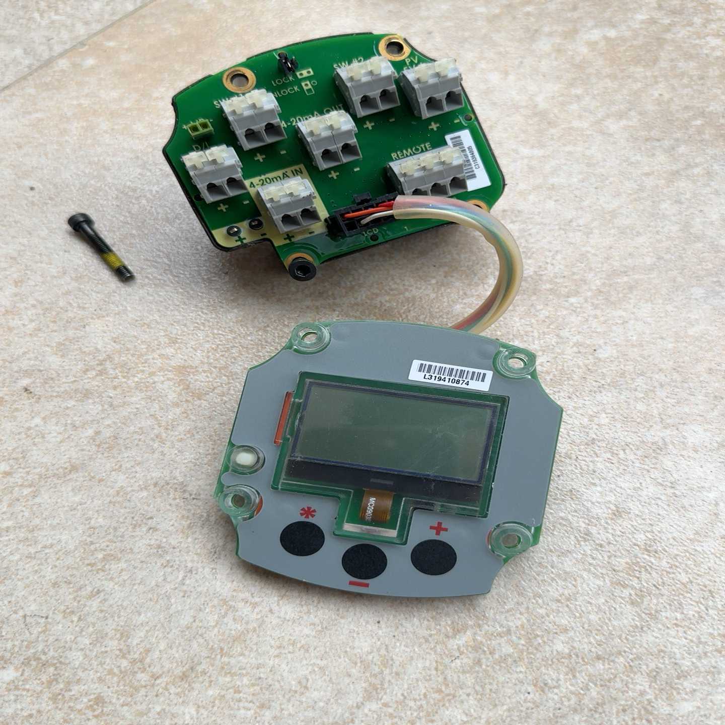 Masoneilan/梅索尼兰定位器SVI-12显示屏模块--议价商品