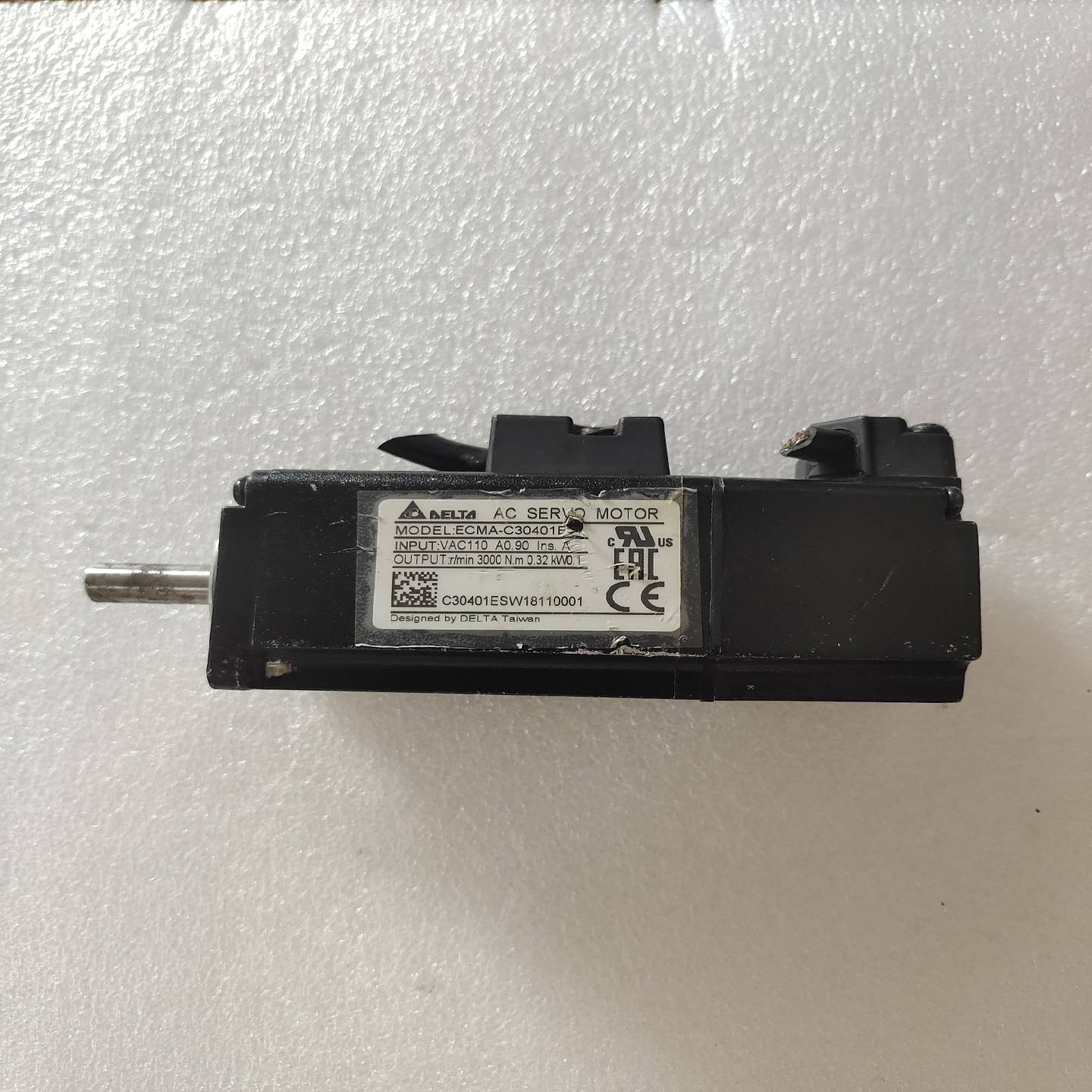 【请询价】台达电机ECMA-C30401WS100W伺服电机拆机如