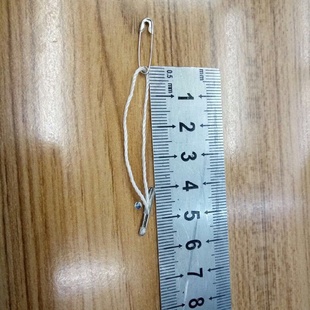 别针手穿吊牌绳吊粒吊绳别针线扣供应现货铜质铁金属扣针吊牌 短款