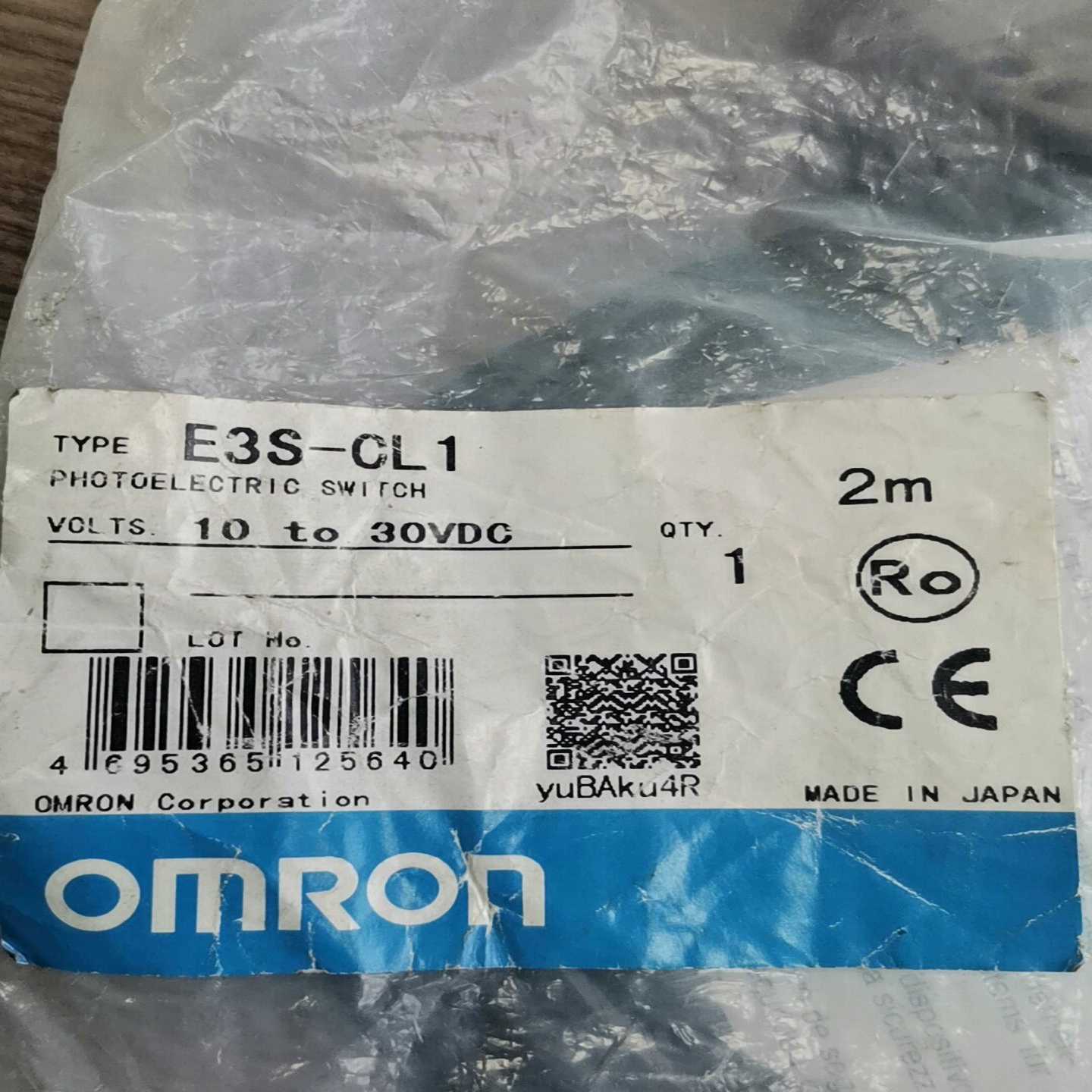 E3S-CL12M欧姆龙光电传感器原装全新-议价