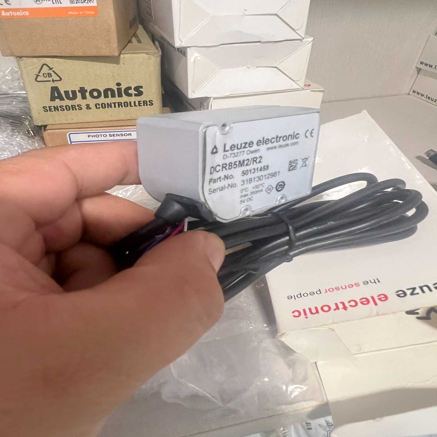 询价~劳易测CR55M2/R2  固定式条码阅读器