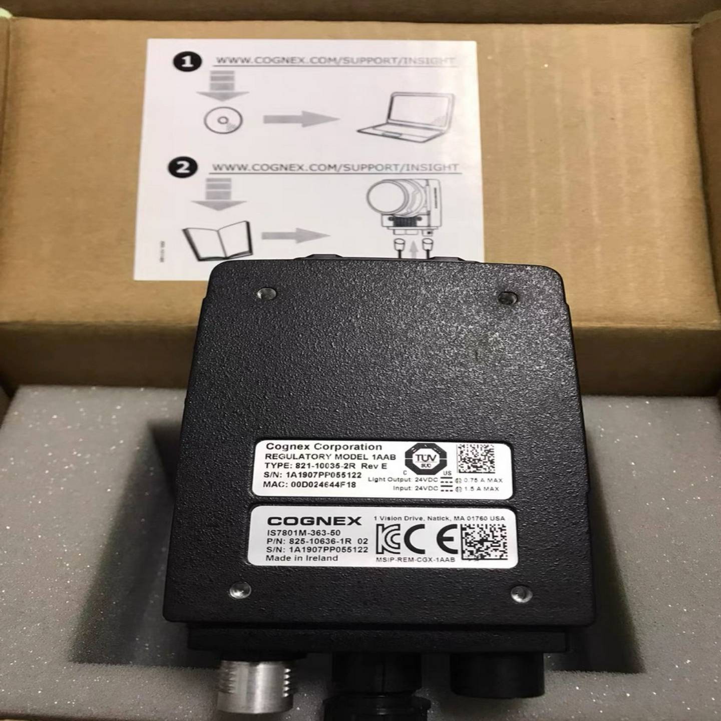 售前询价康耐视IS7801M-363-50帆恒商行