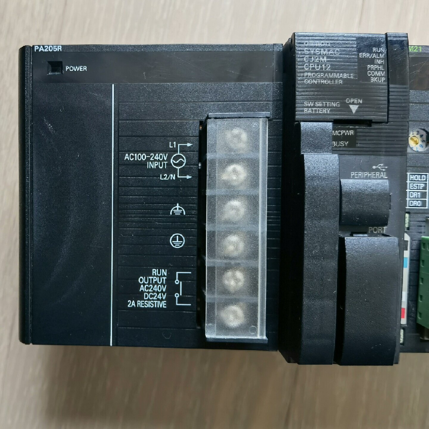 欧姆龙PLC模块，型号CJ2M-CPU12，成色新，可整条可询价