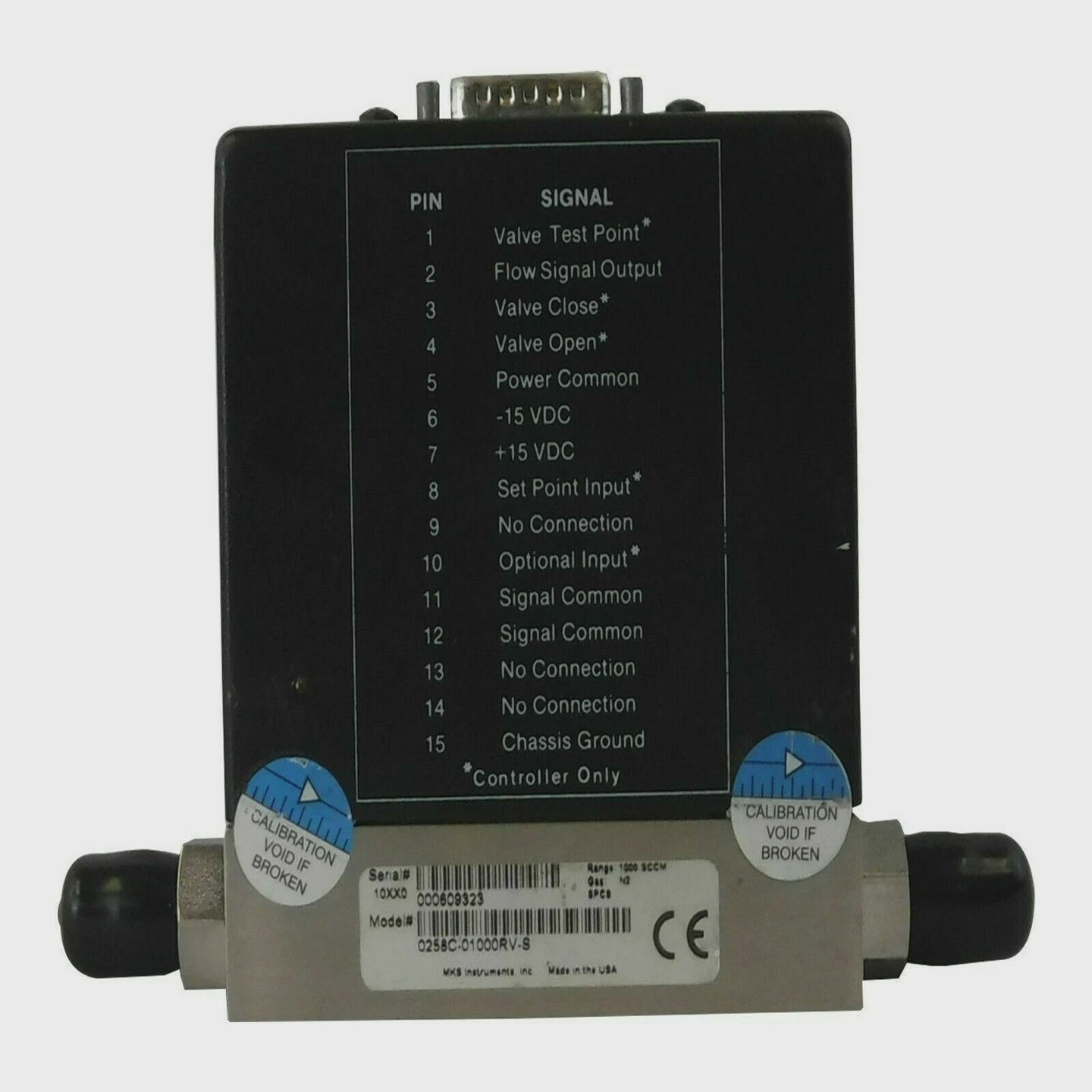 MKSMASSFLOW0258C-01000RVGASN2