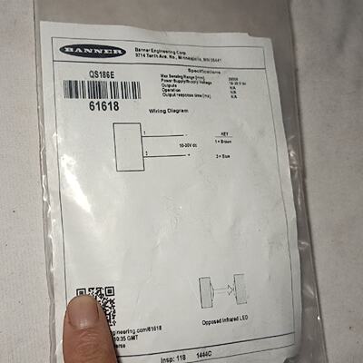 邦纳BANNERQS186E拍前询价下单