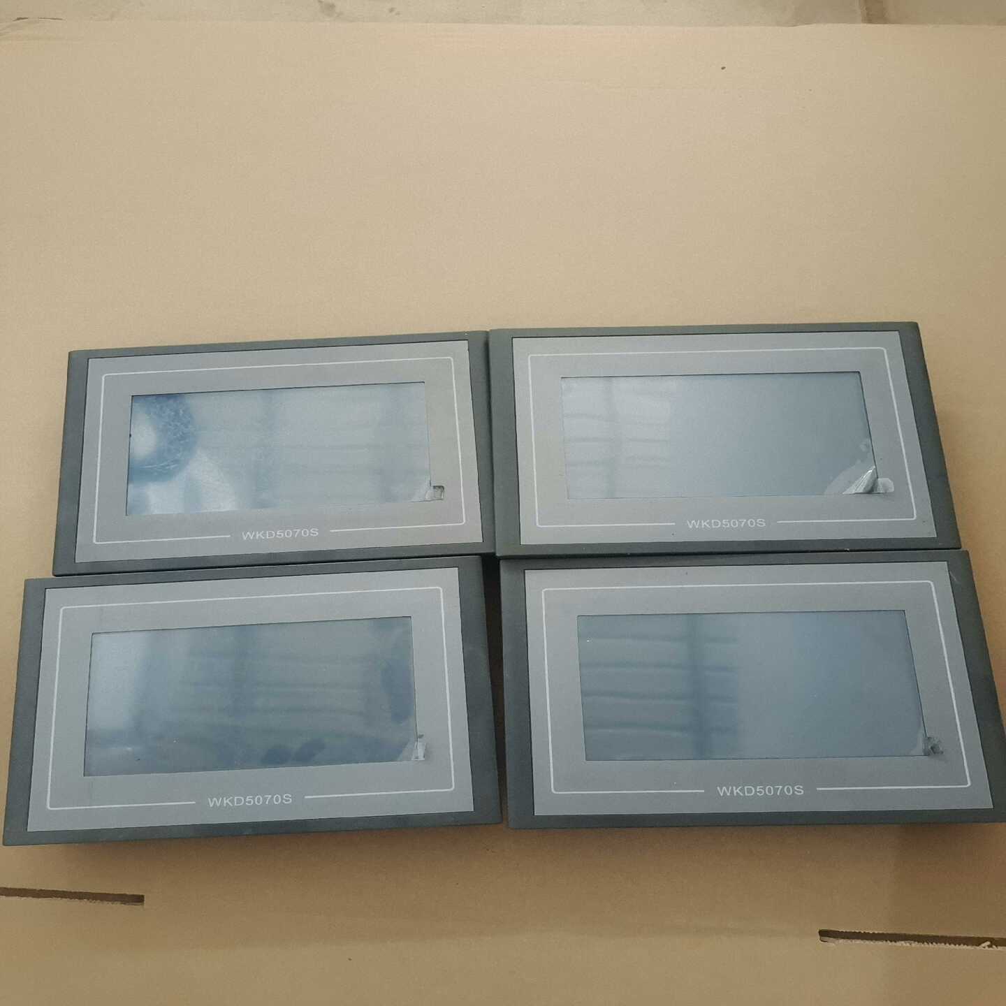【请询价】嵌入式一体化触摸屏   型号WKD5070S二手拆机橙色如图