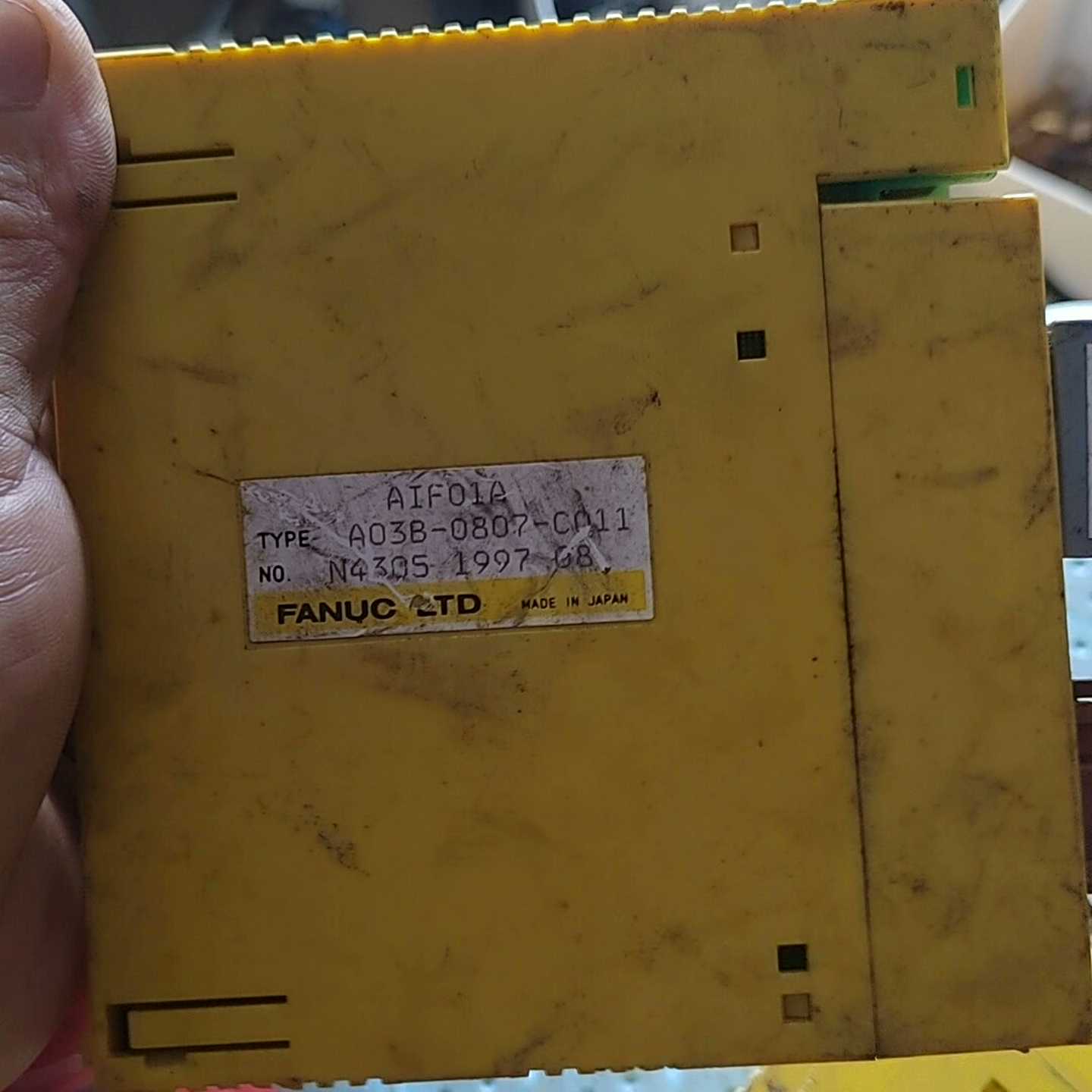 议价拆机发那科A03B-0807-C011，实物拍摄，功能包好。