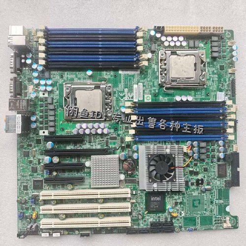 超微X8DAEREV2.02双路1366针X58主板议价