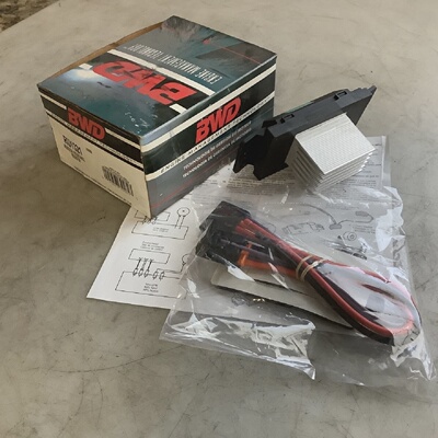 BWD RU1321 BLOWER MOTOR RESISTOR 476