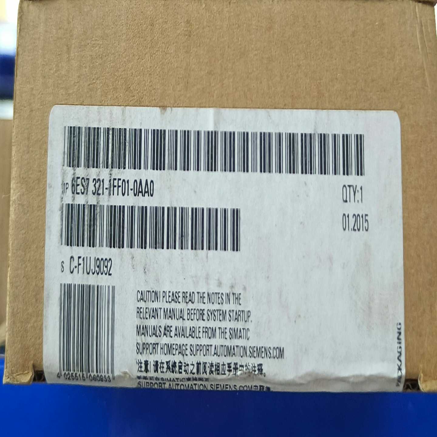 询价拍~6ES7321-1FF01-0AA0