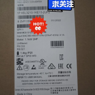 询-G120C变频器6SL32101KE122UF2