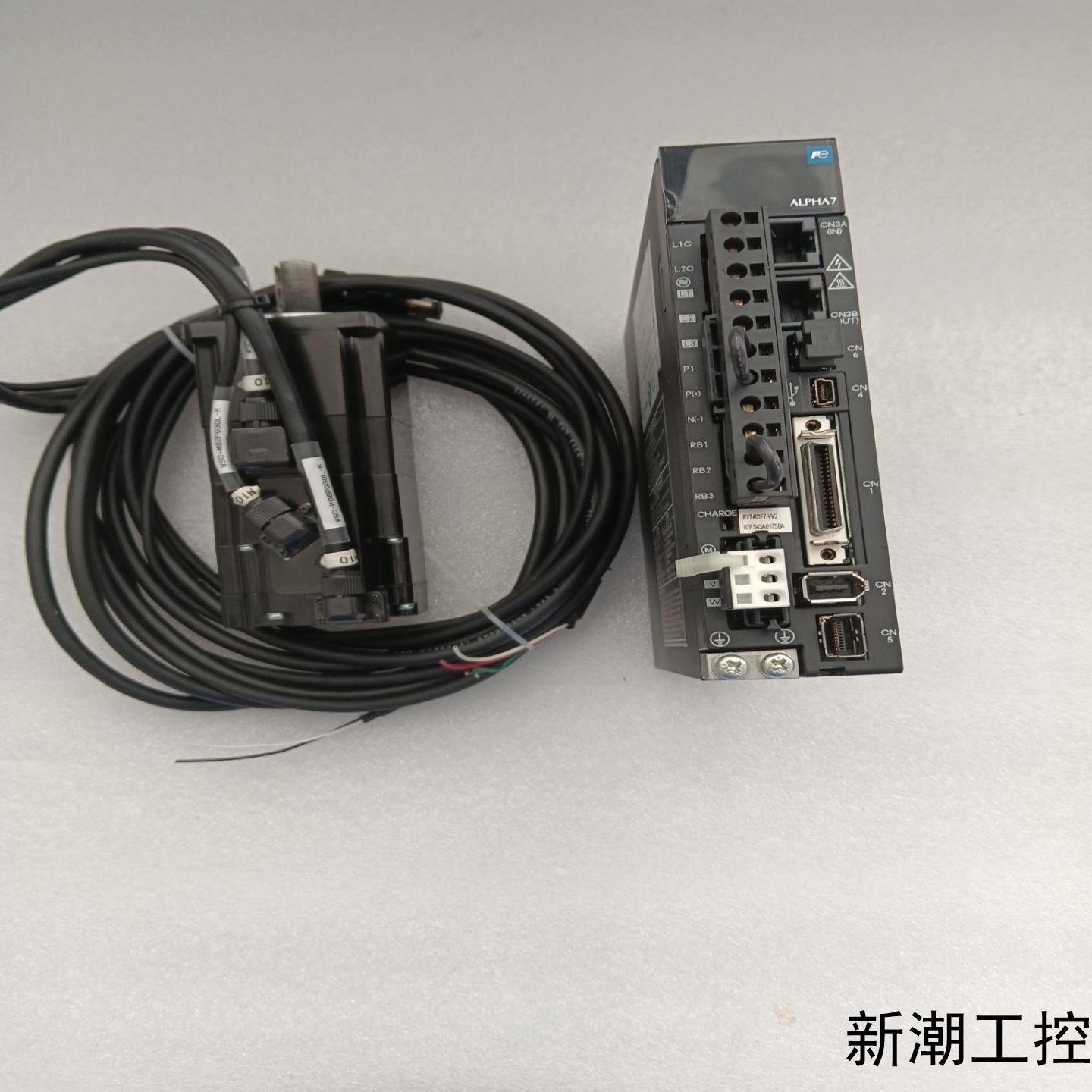 富士伺服驱动器RYT401F7-VV2电机GYB401D7-议价商品