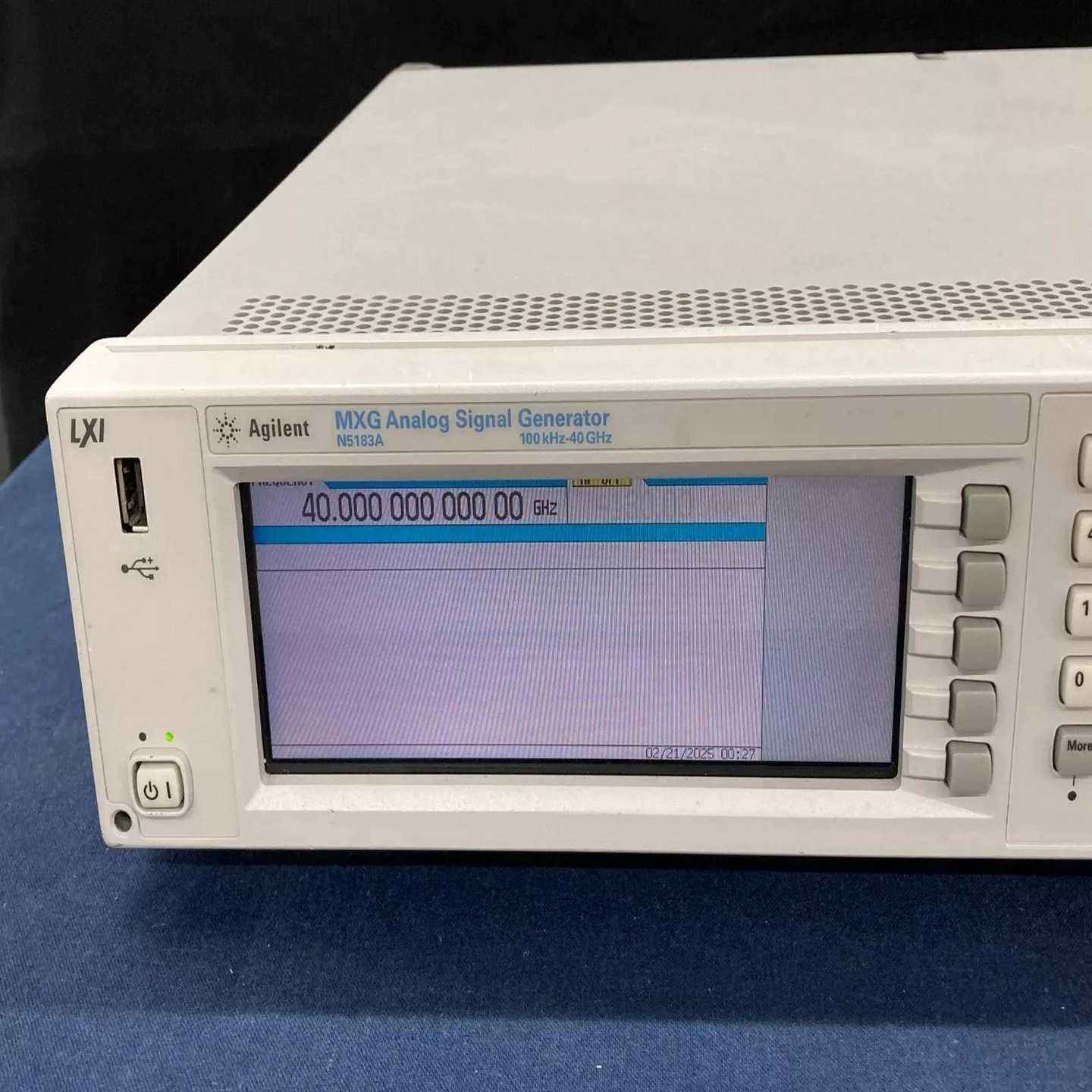 Agilent安捷伦N5183A模拟信号发生器，频率范围100kHz-40GHz，--