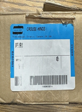 CROUSE-HINDSAFUR1MINESIGNALSWITCHMAXWEIGHT15LBS**N
