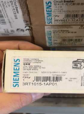 询价~接触器3RT1015-1AP01 14只