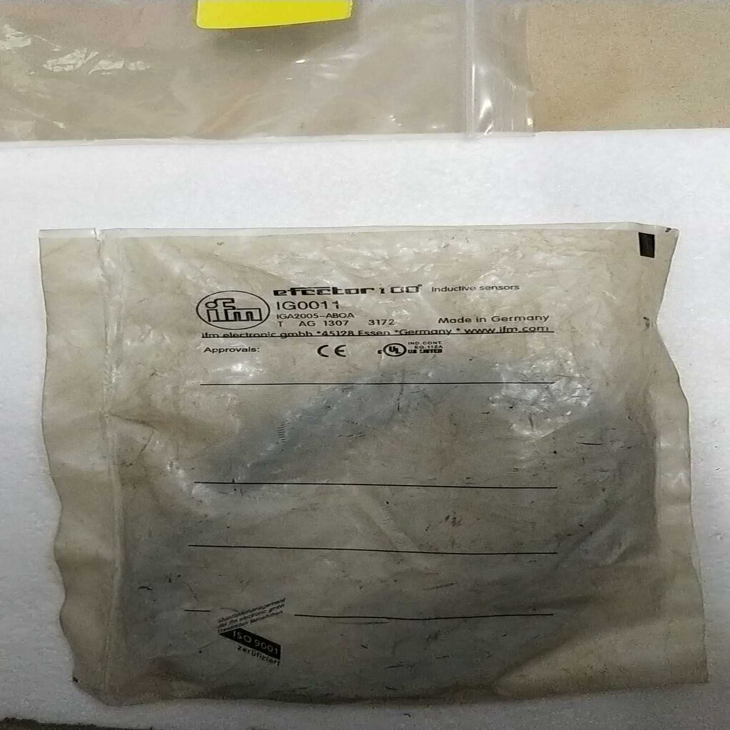 全新易福门IFMIG0011现货外包装袋旧*--议价商品