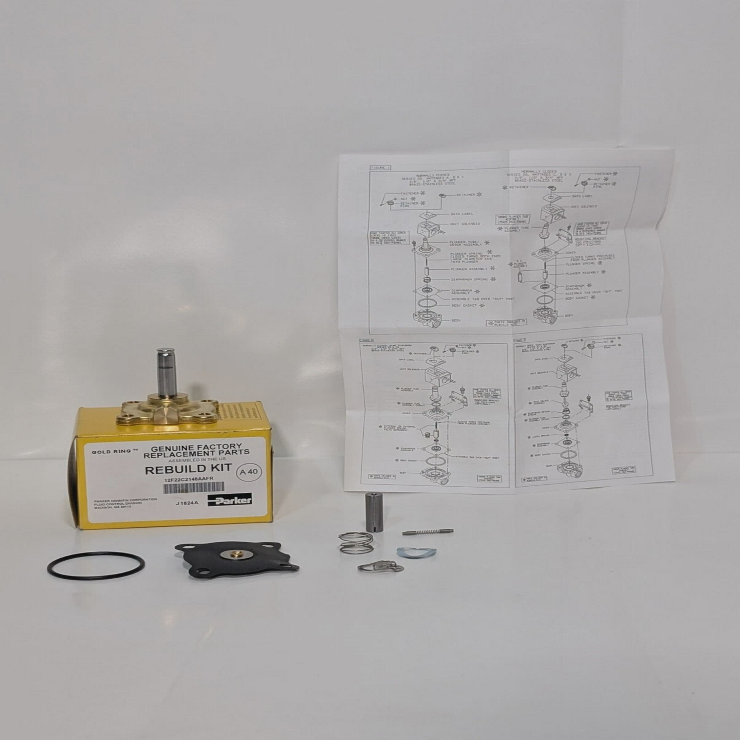 Parker12F22C2148AAFR金戒指重建套件J1824A