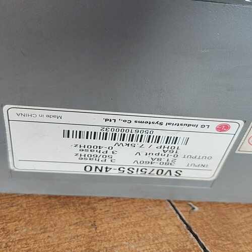 咨询-LS变频器7.5KWSV075iS5-4NO，已