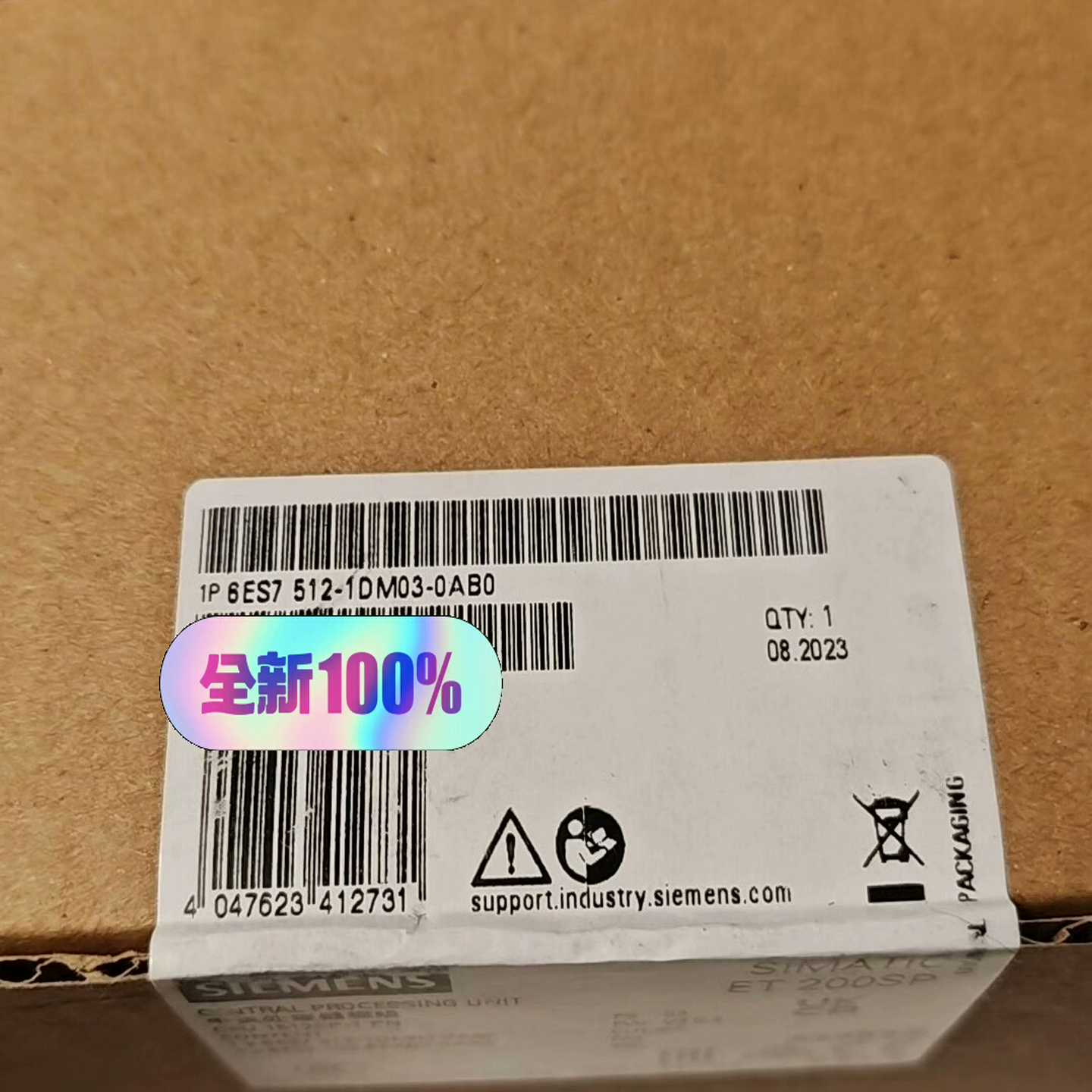 6ES7512-1DM03-0AB0中央处理器询价