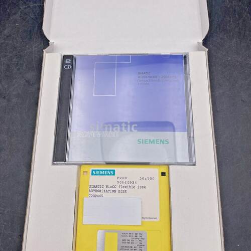 SIEMENS Software Simatic Wincc Flexibel 2004 SP1 Compact 6AV