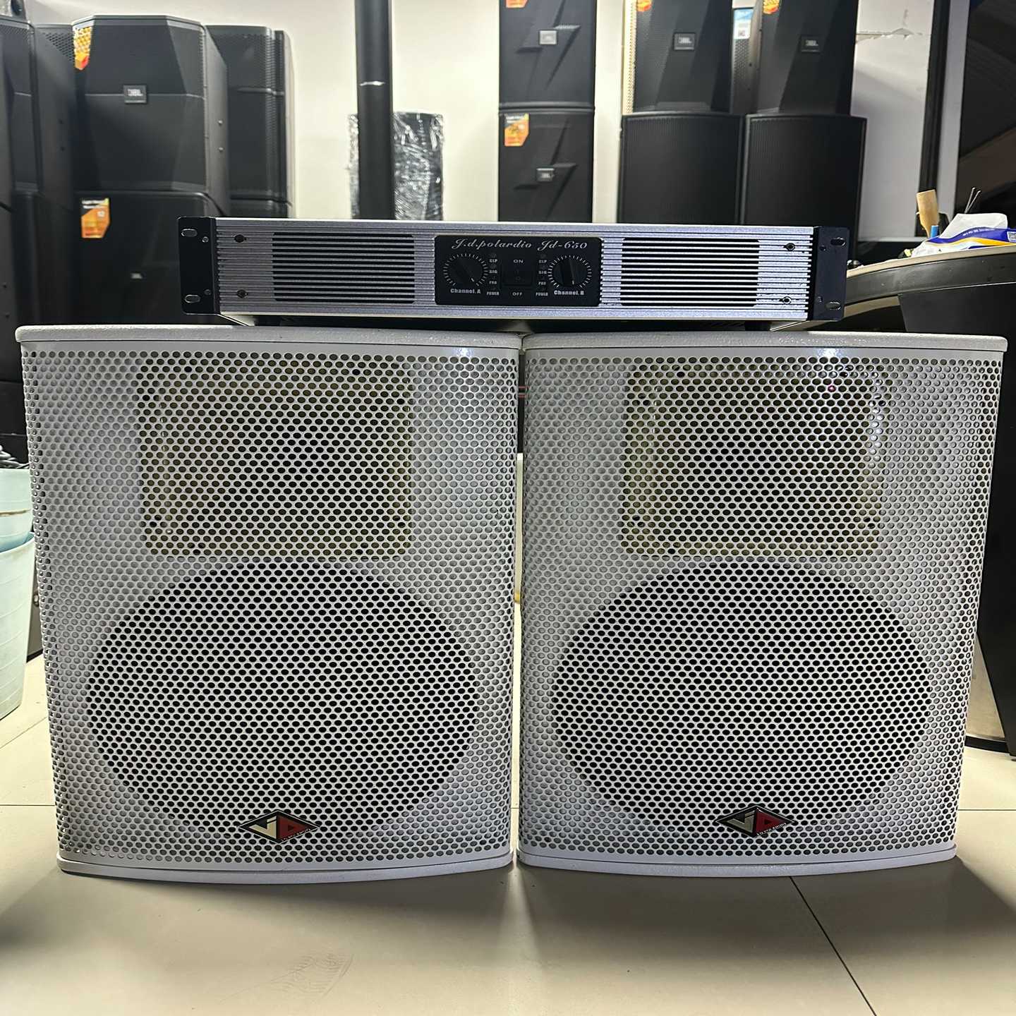 西班牙极地PN12一对搭配原装极地GD650专业功放一台原--议价商品