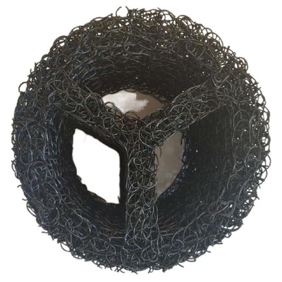 塑料盲沟透水管内支撑乱丝矩形盲沟管30400mmhdpe包布硬式透水管