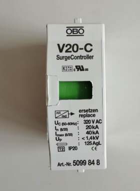 配件V10-C-385V 5093406真品德国OBO Betterman防雷器模块现议价