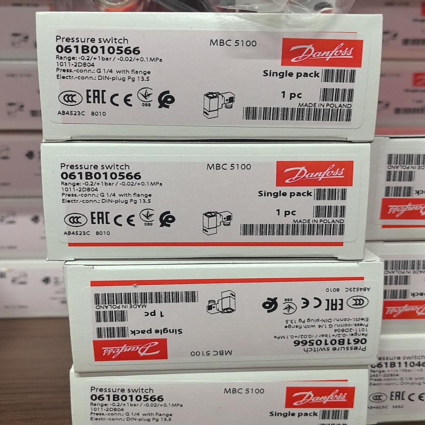 丹佛斯压力开关MBC5100，061B010566，（佳毅工控）