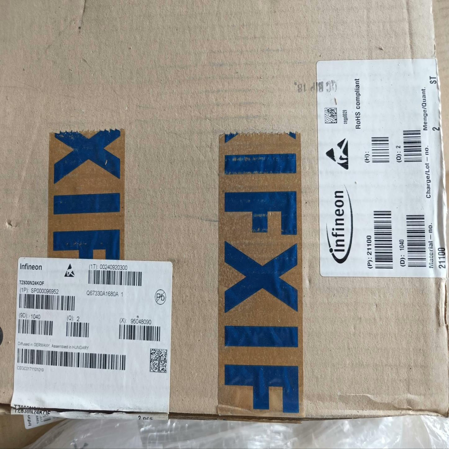 可控硅模块-TZ630N22KOF/TZ630N24~询价