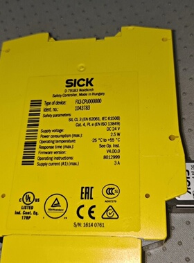 寻IFX3CPU000000订货号1043783德国施克西克