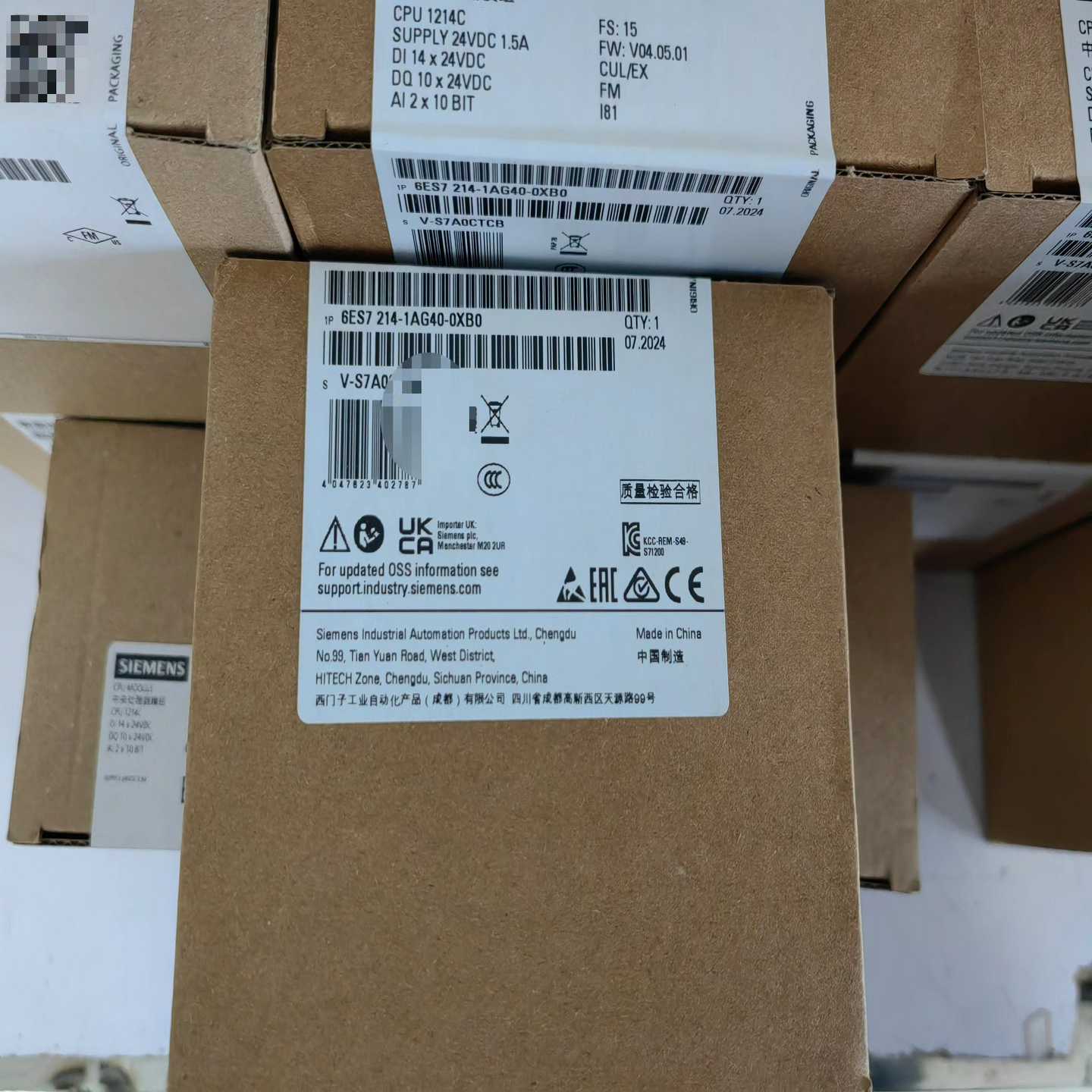 PLC模块CPU1214C6ES7214-1AG询价