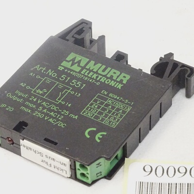 议价Murr Elektrok 51551 Ausgangsrelais适用