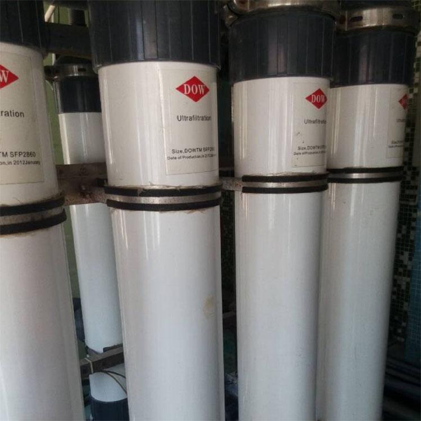 半导体废水处理用柱式超滤膜组件2860聚合中空纤维耐腐蚀