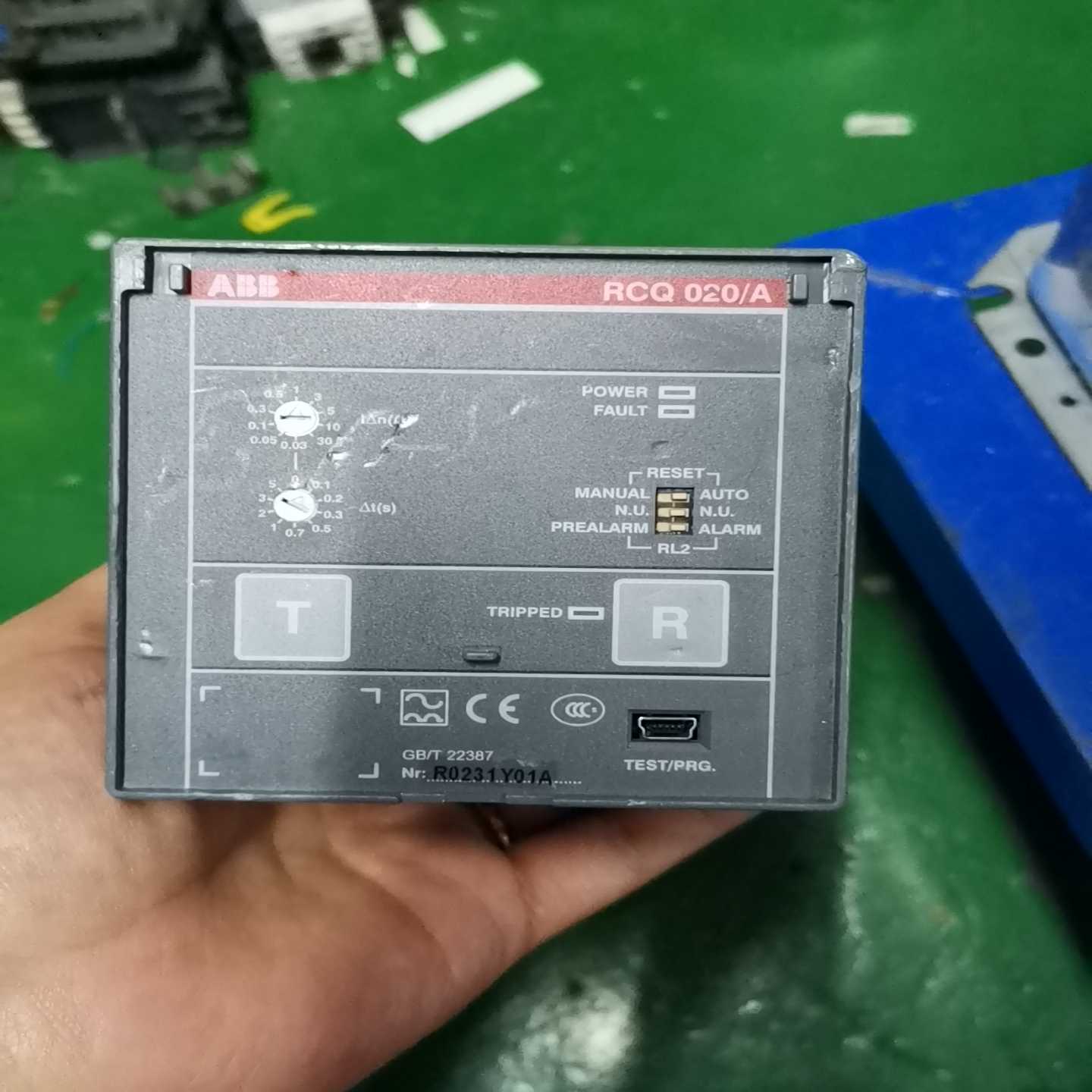 ABB剩余电流动作保护器RCQ020/A（零零电子）