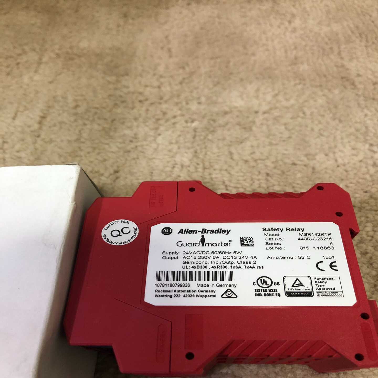 询价AB罗克韦尔安全继电器MSR142RTP440R-G232