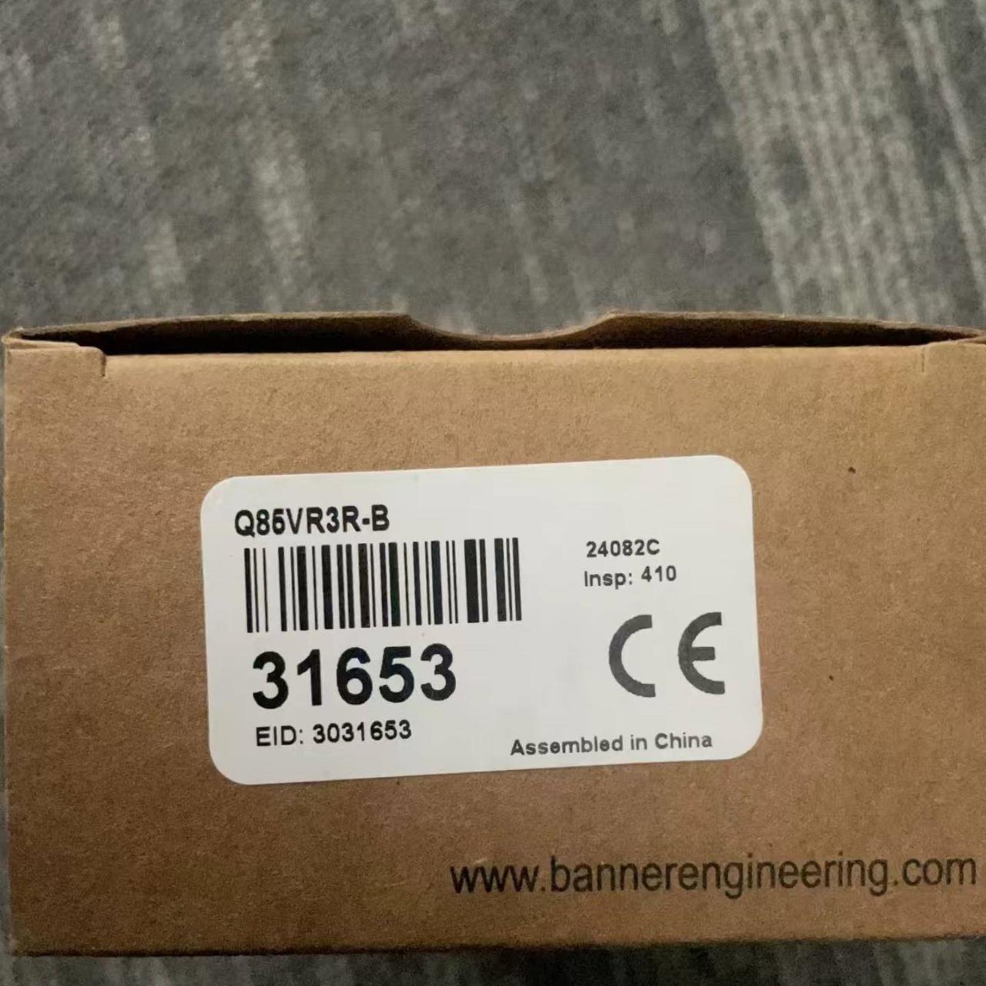 配件BANNER邦纳 型号Q85VR3R-B 订货号31653现货 全新未开封 议价