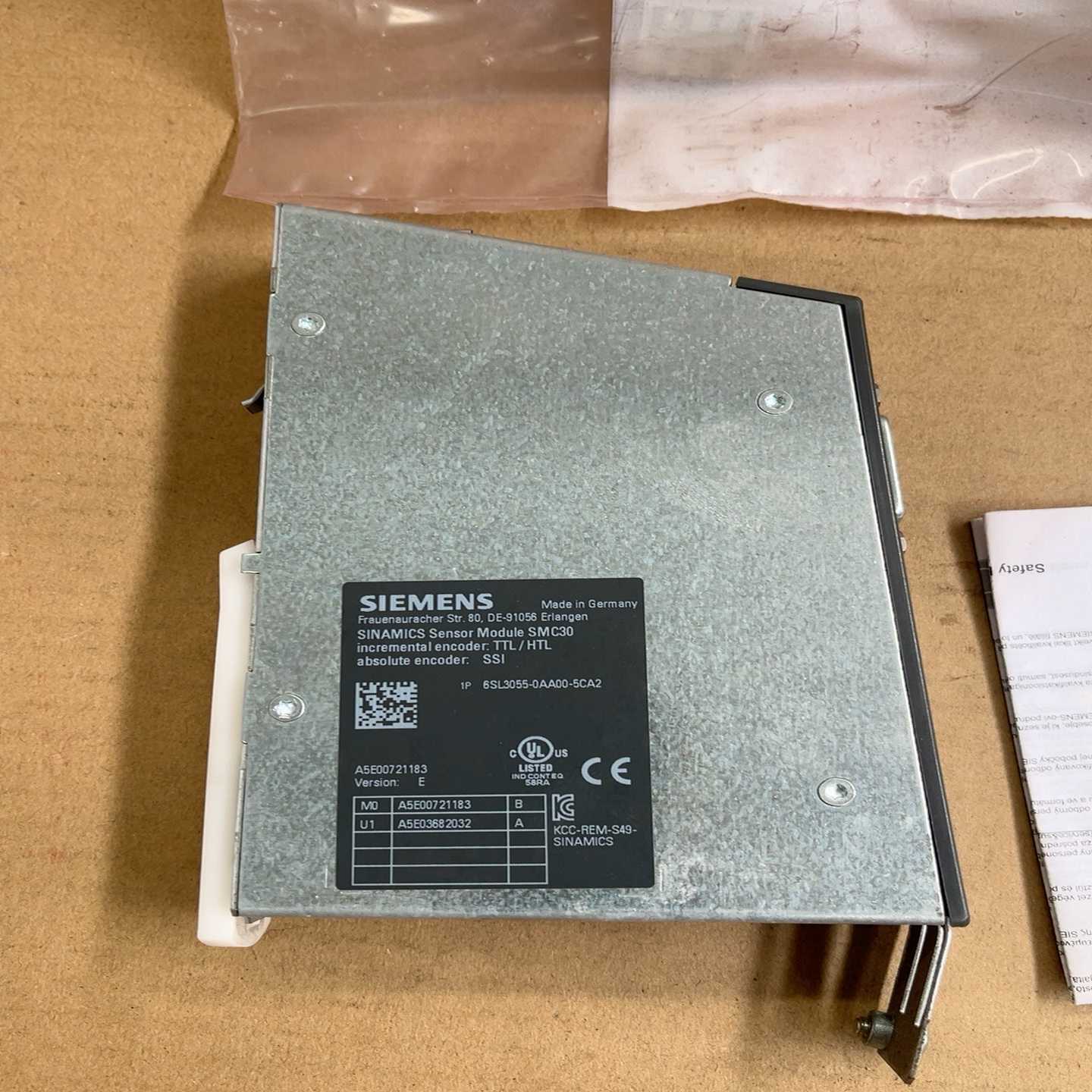 西门子SMC30编码器模块6SL3055-0AA00-5CA--议价商品