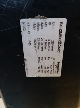 施耐德伺服驱动LXM26DU15M3XBCH2MM15